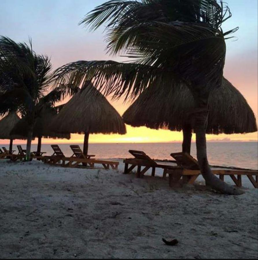 Cabanas Perla Escondida Hotell Dzilam de Bravo Exteriör bild